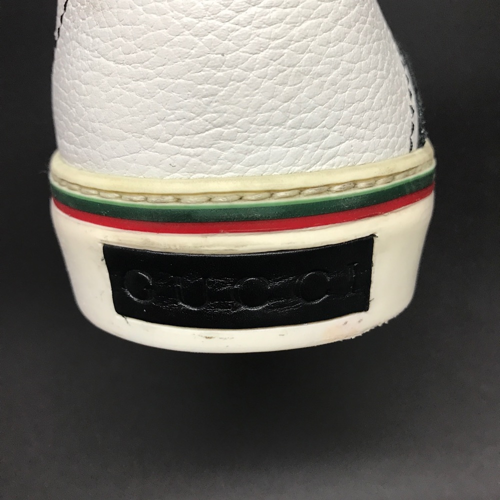 Gucci - 245310 White/Black Monogram Sneaker 11.5 - Picture 5 of 6